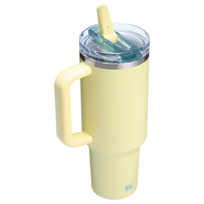 Copo com Canudo